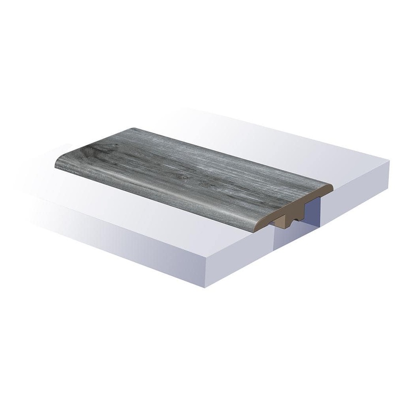 SELKIRK FLOORS Smokey Keystone 0.325 in. T x 1.725 in. W x 94 in. L Waterproof T-Moulding SK55647TM