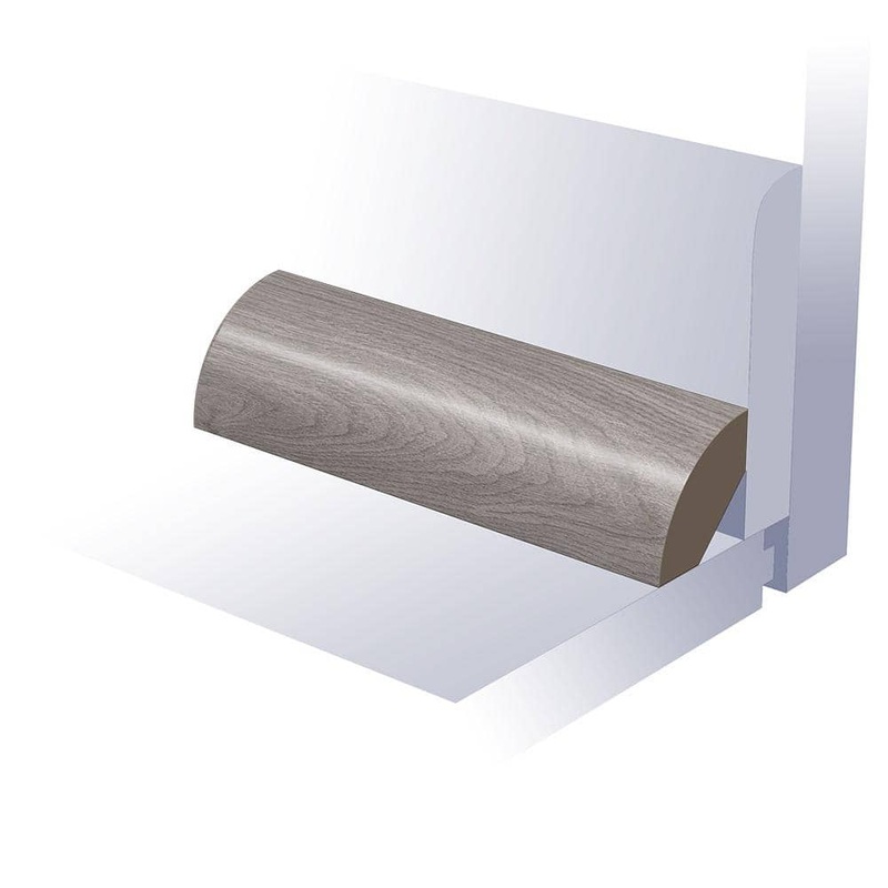 SELKIRK FLOORS Steep Cascade 0.8 in. T x 0.8 in. W x 94 in. L Waterproof Quarter Round Moulding SK56501QR