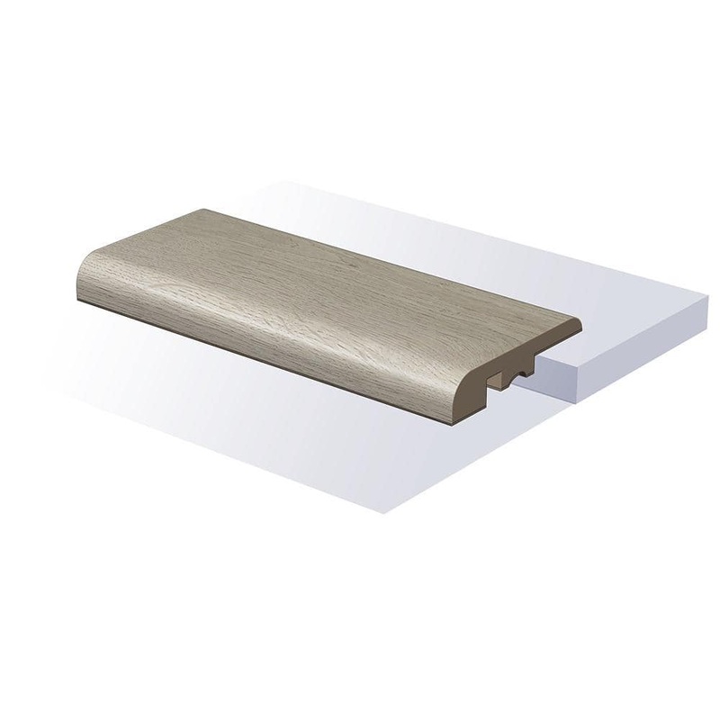 SELKIRK FLOORS Swift Olympic 0.35 in. T x 1.57 in. W x 94 in. L Waterproof Vinyl End Cap Moulding SK56506EC