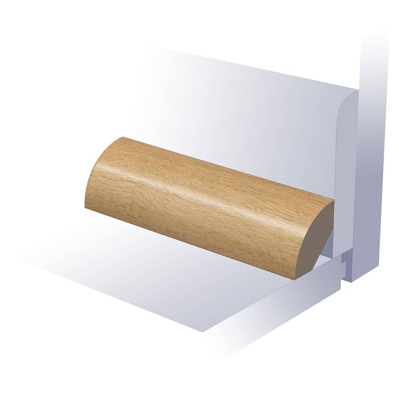 SELKIRK FLOORS Wise Junipero 0.8 in. T x 0.8 in. W x 94 in. L Waterproof Quarter Round Moulding SK55660QR