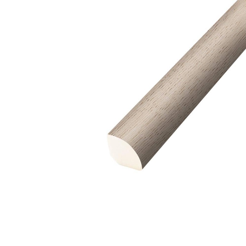 PERFORMANCE ACCESSORIES Chiffon Lace 0.75 in. T x 0.75 in. W x 94.9 in. Vinyl Quarter Round Molding VQND-07662