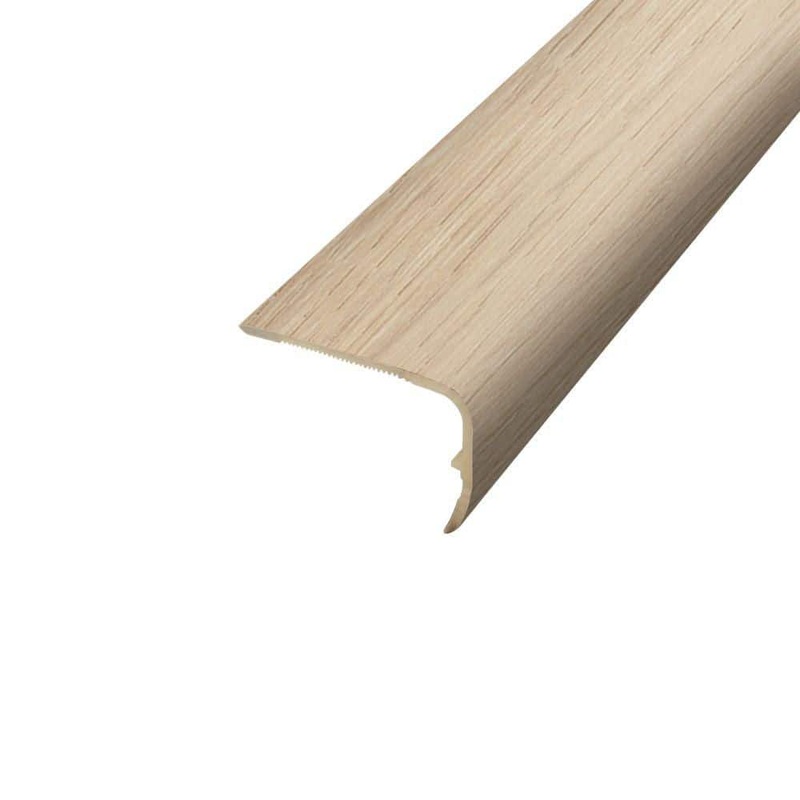 PERFORMANCE ACCESSORIES Highland 1.32 in. Thick x 1.88 in. Wide x 78.7 in. Length Vinyl Stair Nose Molding VSNP-08226