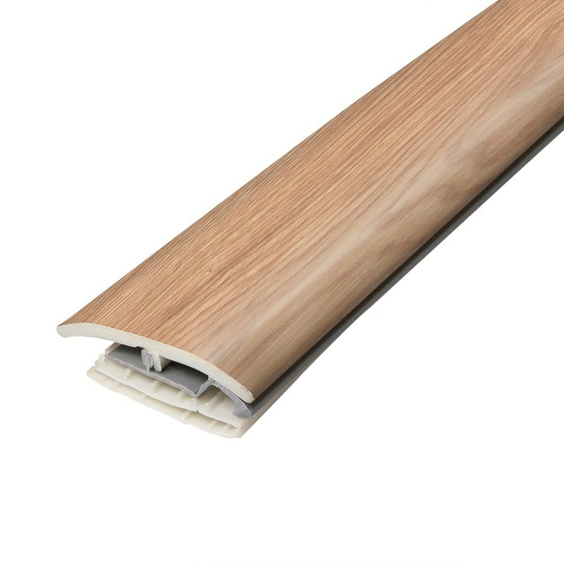 PERFORMANCE ACCESSORIES Linen 0.31 in. T x 2 in. W x 78.7 in. L Vinyl 4-in-1 Molding V4IN1-06363