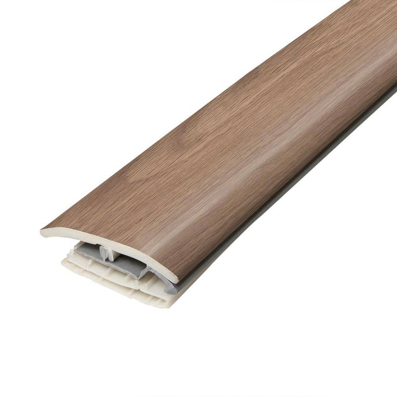 PERFORMANCE ACCESSORIES Monterry 0.31 in. T x 2 in. W x 78.7 in. L Vinyl 4-in-1 Molding V4IN1-06356