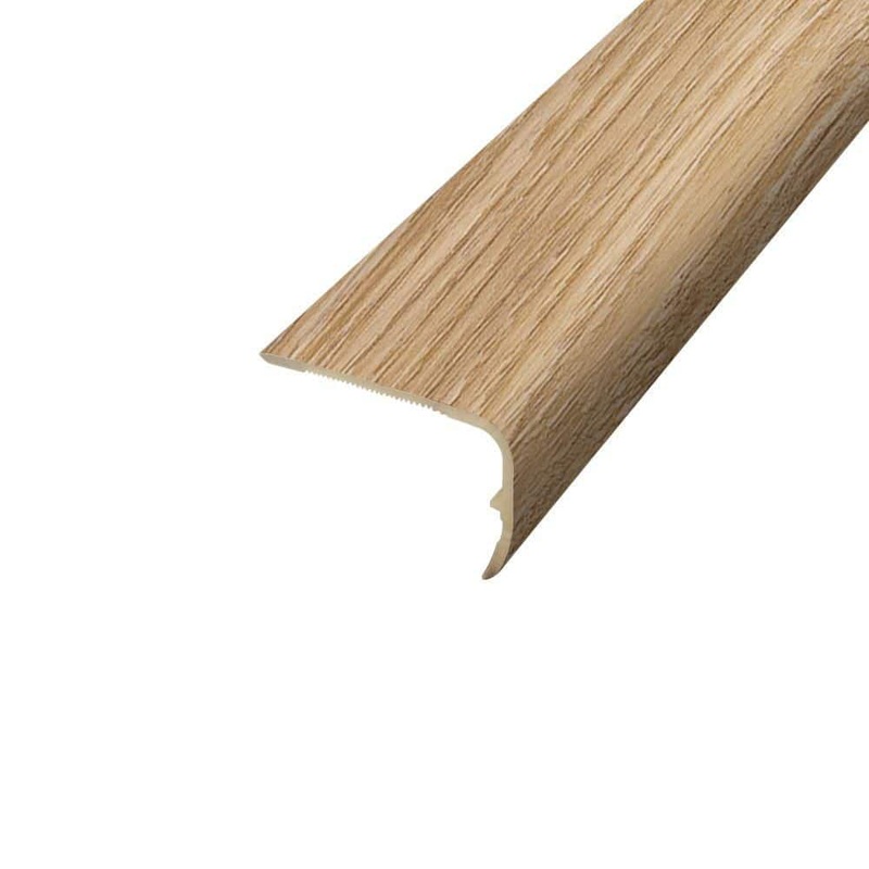 PERFORMANCE ACCESSORIES Montrouge 1.32 in. Thick x 1.88 in. Wide x 78.7 in. Length Vinyl Stair Nose Molding VSNP-08482