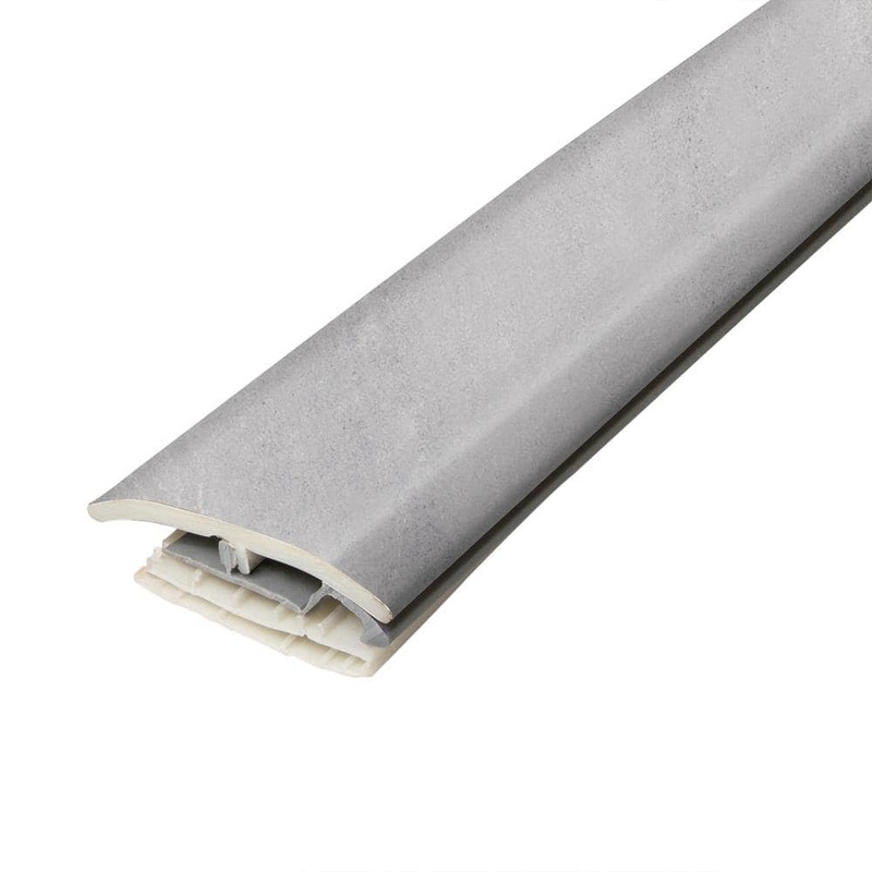 PERFORMANCE ACCESSORIES Satin 0.31 in. T x 2 in. W x 78.7 in. L Vinyl 4-in-1 Molding V4IN1-05778