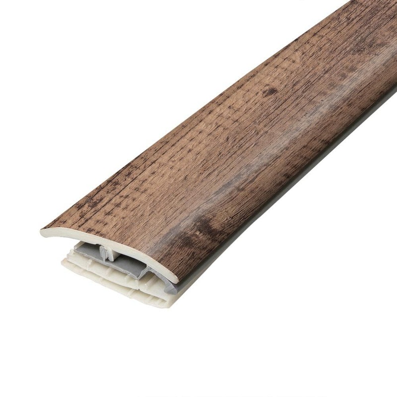 PERFORMANCE ACCESSORIES Spruce 0.31 in. T x 2 in. W x 78.7 in. L Vinyl 4-in-1 Molding V4IN1-05909