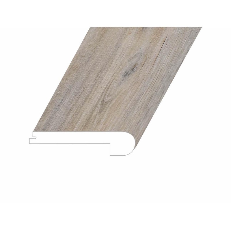 Montserrat Amare Alloyed Bay 1 in. T x 4.5 in. W x 94.5 in. L Vinyl Flush Stair Nose Molding FSTNMNST2019059