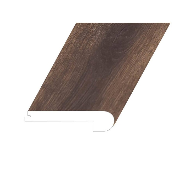 Montserrat Invicta Studio Russet 1 in. Thick x 4.5 in. Wide x 94.5 in. Length Vinyl Flush Stair Nose Molding FSTNMNST2019053