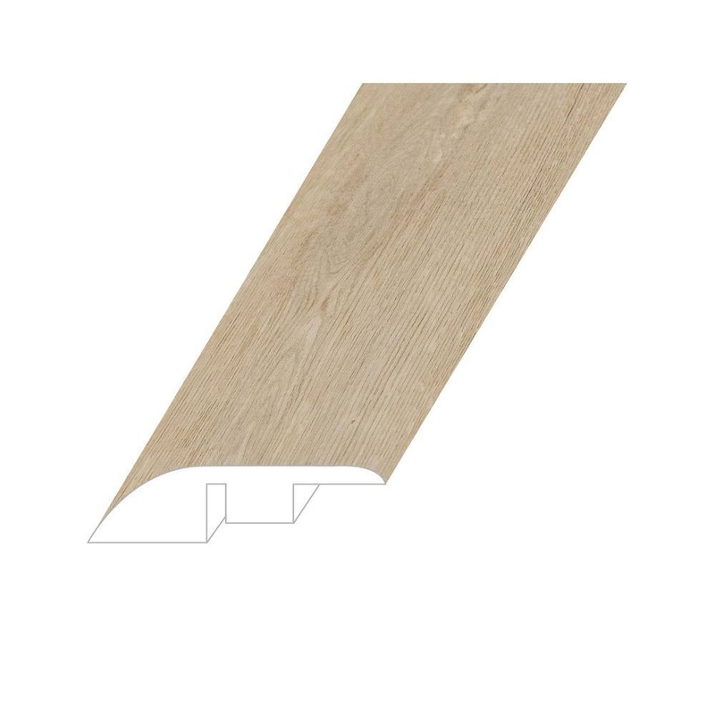 Montserrat Meraki Opulent Beige 0.6 in. T x 1.8 in. W x 94.5 in. L Vinyl Reducer Molding REDMNST-2019080
