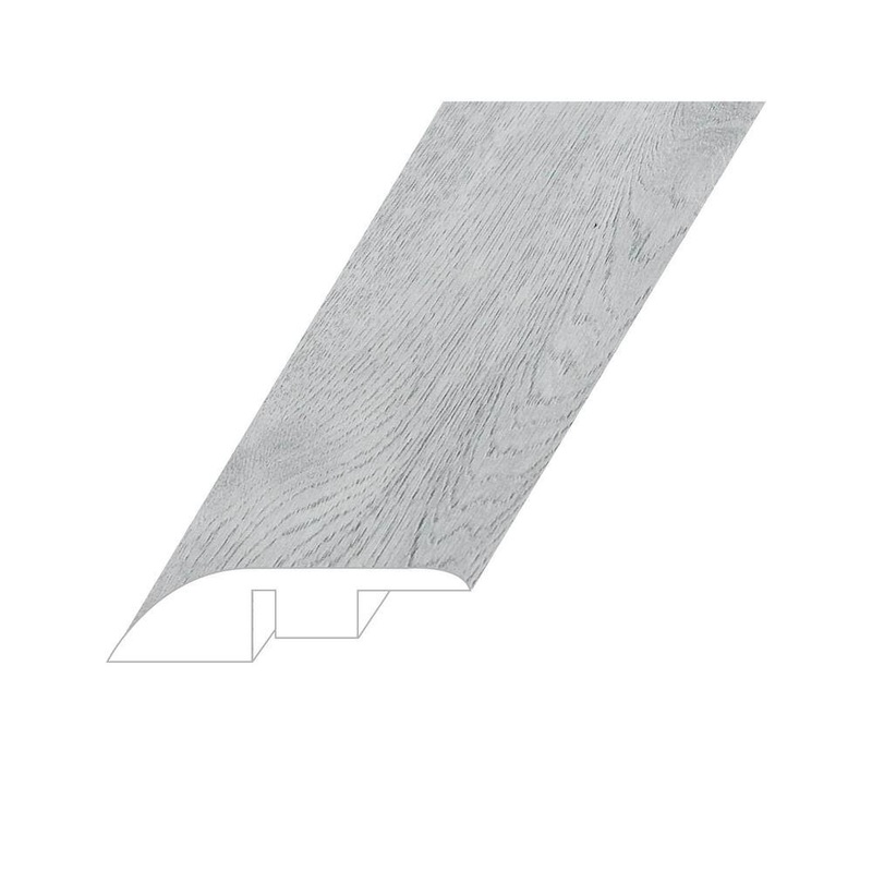 Montserrat Opus Edged Paloma 0.6 in. T x 1.8 in. W x 94.5 in. L Vinyl Reducer Molding REDMNST-2018029