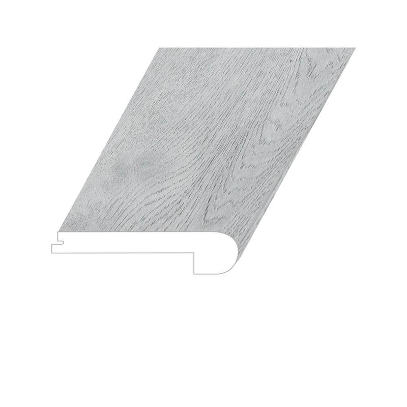 Montserrat Opus Edged Paloma 1 in. T x 4.5 in. W x 94.5 in. L Vinyl Flush Stair Nose Molding FSTNMNST2018029