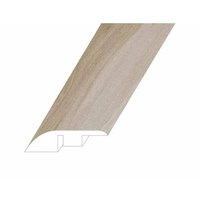 Montserrat Veritas Provincial Swan 0.6 in. T x 1.8 in. W x 94.5 in. L Vinyl Reducer Molding REDMNST-2019063