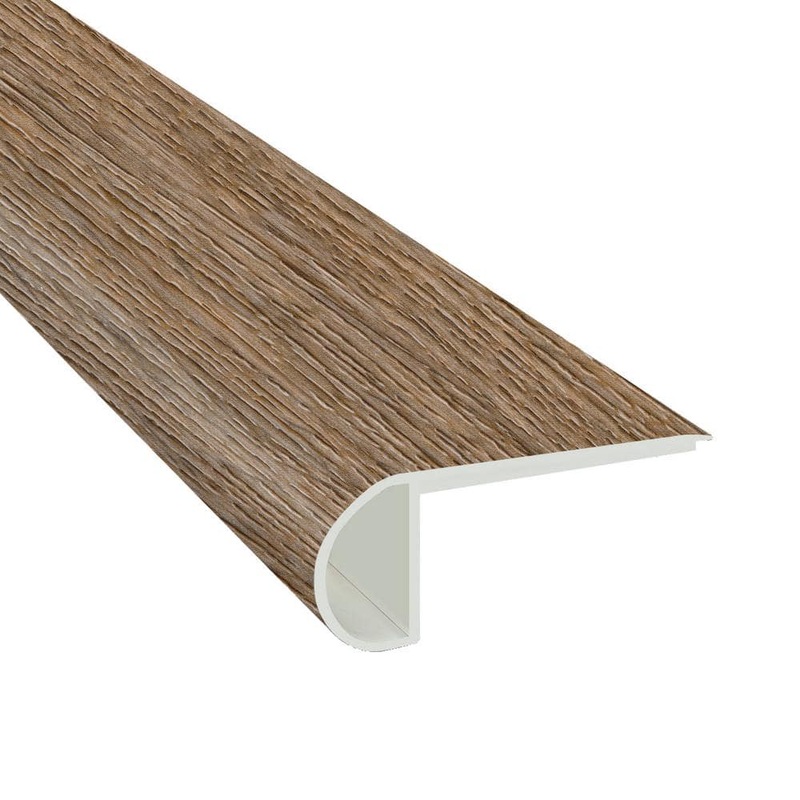 MSI Edwards Oak 0.77 in. T x 2.75 in. W x 47 in. L Luxury Vinyl Stair Nose Molding VTTHDEDWOA47FSN