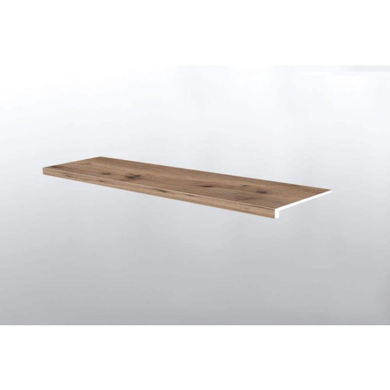 MSI Forrest Brown 5/4 in. T x 12 in. W x 47.2 in. L Luxury Vinyl Stair Tread (2-Pieces/case) VTTFAUNA-ST