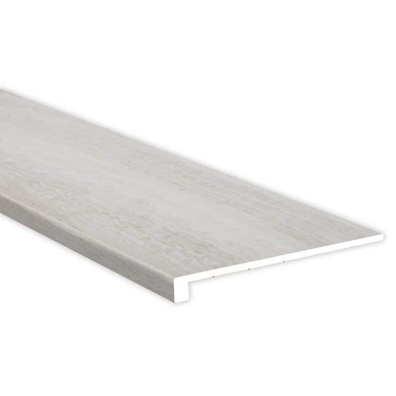 MSI Malachite 5/4 in. T x 12 in. W x 47.25 in. L Luxury Vinyl Stair Tread Molding (2-pieces/case) VTTOCEAN-ST-EE