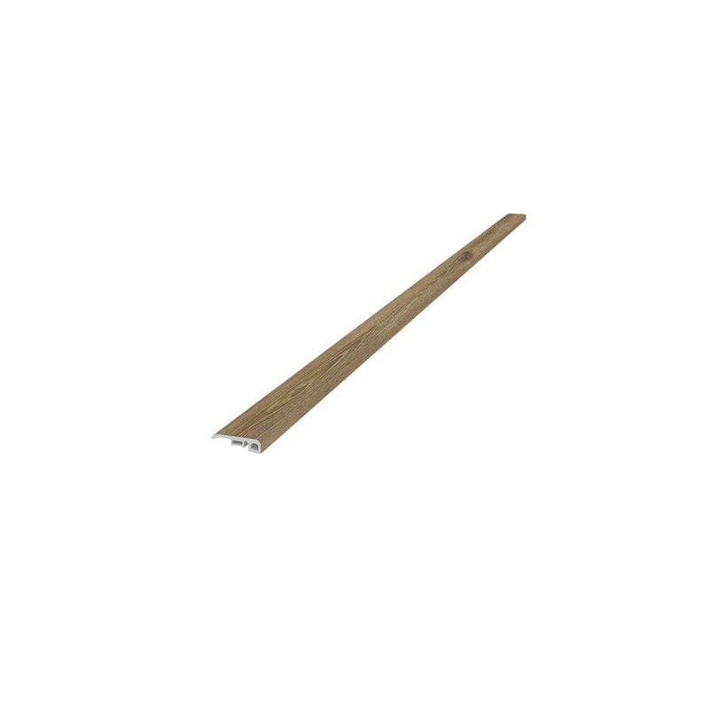 NewTechWood EverLux Grizzly Bear Brown 0.39 in. T x 1.38 in. W x 84 in. L Reducer Molding ECR01-7-GBR