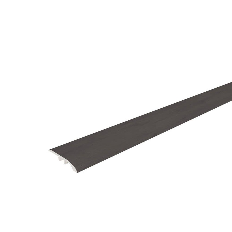 NewTechWood Everlux Premium Flooring Kylie Rich Brown 0.31 in. T x 1.96 in. W x 94.5 in. L End Molding EMO-8-KRB