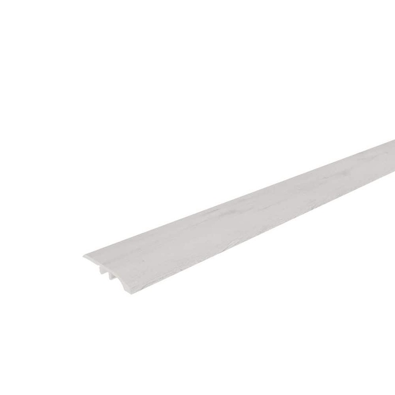 NewTechWood Everlux Premium Flooring Sabrina Pale Beige 0.31 in. T x 1.96 in. W x 94.5 in. L End Molding EMO-8-SPB