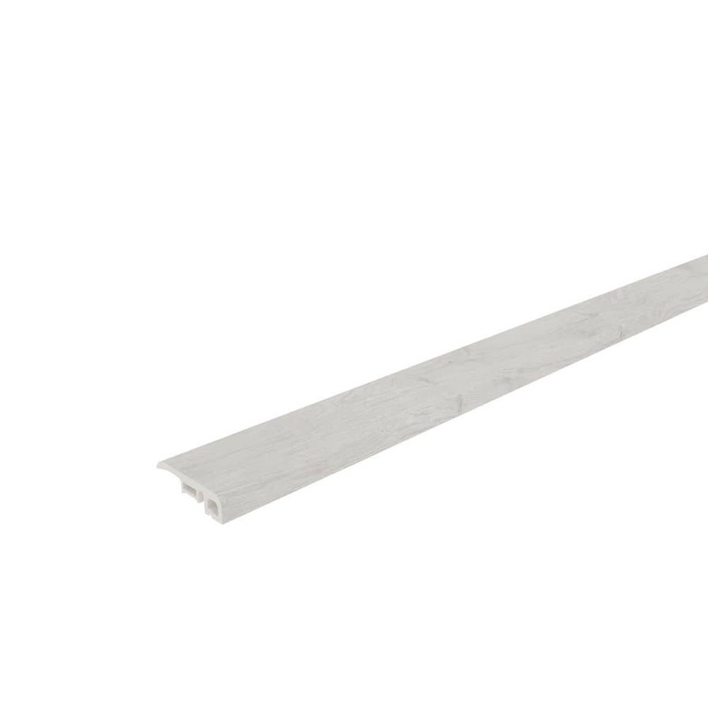 NewTechWood Everlux Premium Flooring Sabrina Pale Beige 0.39 in. T x 1.38 in. W x 94.5 in. L Reducer Molding ECR01-8-SPB