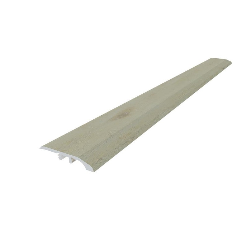 NewTechWood Indoor Flooring 0.31 in. T x 1.93 in. W x 94.48 in. L End Molding in Sidewinder Sand EMO-7-SSD