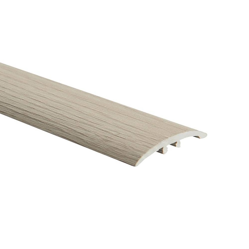 Malibu Wide Plank French Oak Brisbane 0.275 in. T x 1.85 in. W x 94.48 in. L Vinyl 3-in-1 Molding HDMLCL977-3N1