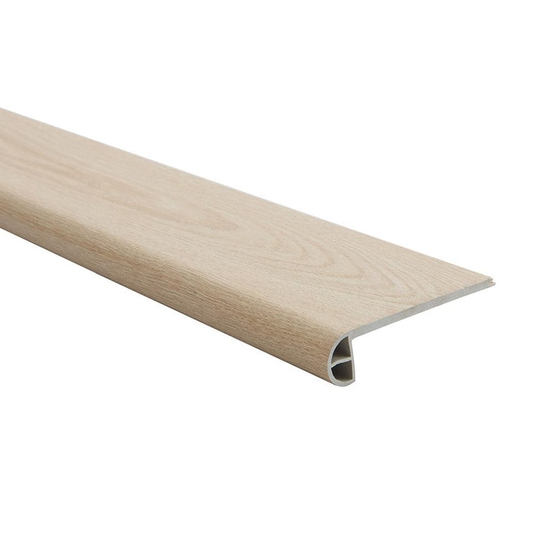 Malibu Wide Plank French Oak Dana Point/Menlo Park 0.984 in. T x 4.527 in. W x 94.48 in. L Vinyl Flush Stair Nose HDMVCL418-FSN