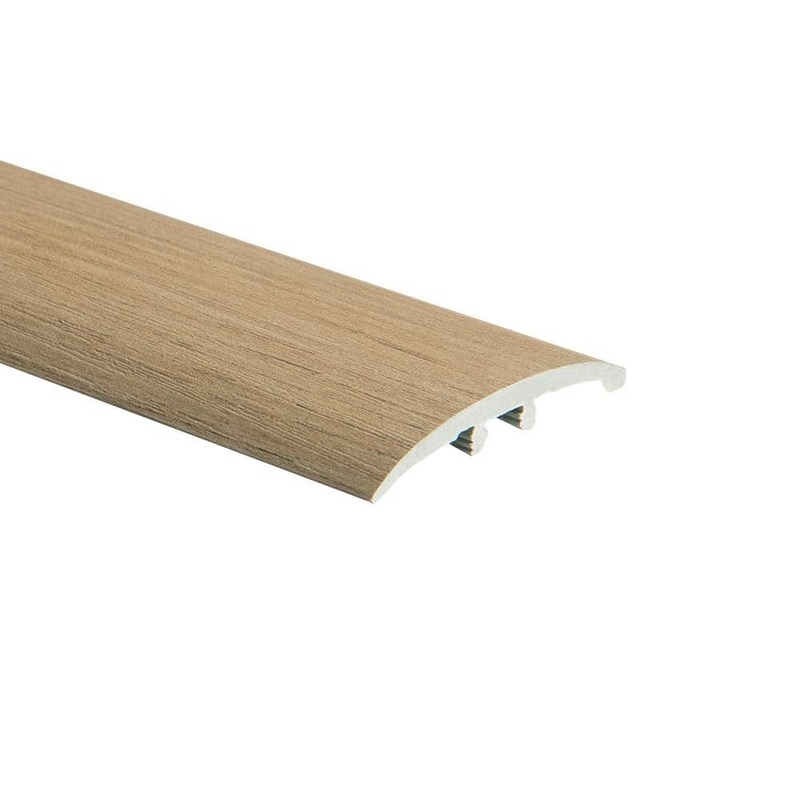 Malibu Wide Plank French Oak Jacksonville 0.275 in. T x 1.85 in. W x 94.48 in. L Vinyl 3-in-1 Molding HDMVCL936-3N1