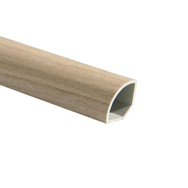 Malibu Wide Plank French Oak Morada 0.66 in. T x 1.1 in. Width x 94.48 in. L Quarter Round Molding HDMVCL929-QR