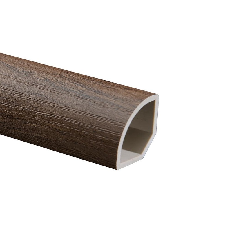 Malibu Wide Plank French Oak Sausalito/Belle Haven 0.66 in. Thickness x 1.1 in. Width x 94.48 in. Length Quarter Round Molding HDVSCL4818-QR