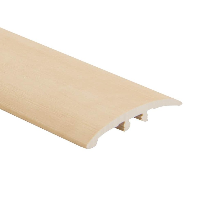 Malibu Wide Plank Maple Woodside 0.275 in. Thickness x 1.85 in. Width x 94.48 in. Length Vinyl 3 in 1 Molding HDMVCL9774-3N1