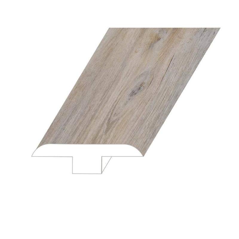 Montserrat Amare Alloyed Bay 0.5 in. T x 1.8 in. W x 94.5 in. L Vinyl T-Molding TMMNST-2019059