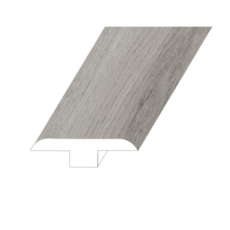 Montserrat Invicta Mystic Haze 0.5 in. Thick x 1.8 in. Wide x 94.5 in. Length Vinyl T-Molding TMMNST-2019056