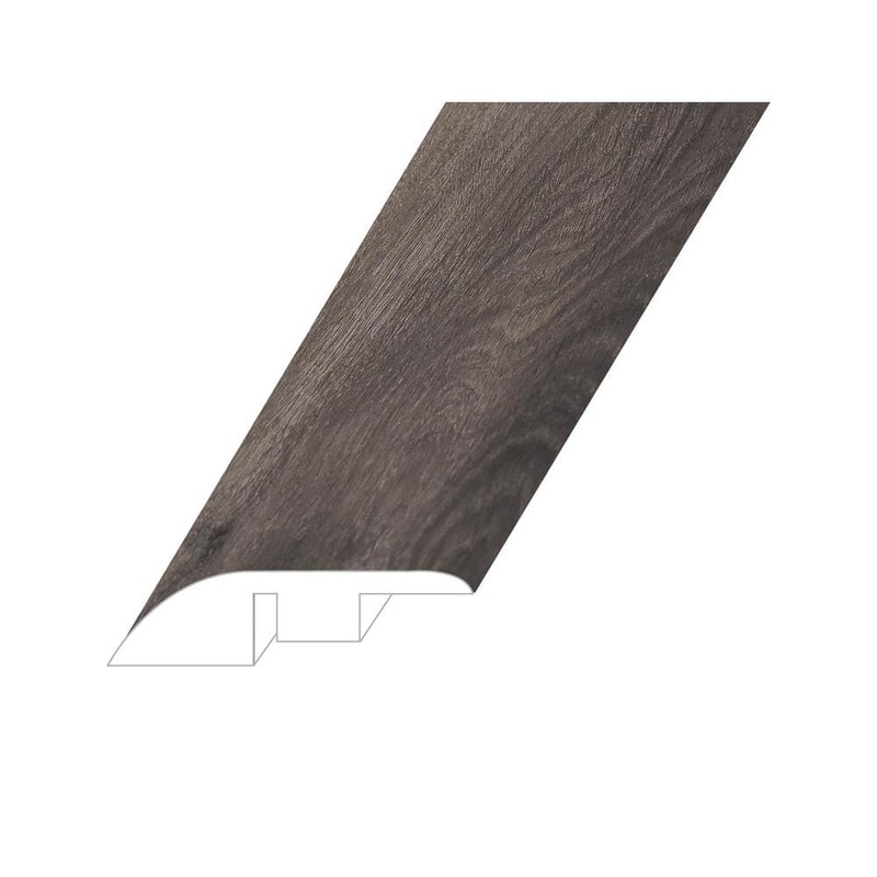 Montserrat Invicta Raw Umber 0.6 in. Thick x 1.8 in. Wide x 94.5 in. Length Vinyl Reducer Molding REDMNST-2019055