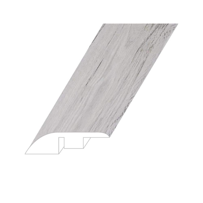 Montserrat Manifesto Aced Lead 0.6 in. Thick x 1.8 in. Wide x 94.5 in. Length Vinyl Reducer Molding REDMNST-2018031