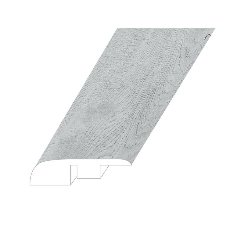 Montserrat Opus Edged Paloma 0.59 in. T x 1.38 in. W x 94.49 in. L Vinyl Endcap Molding ECMNST-2018029