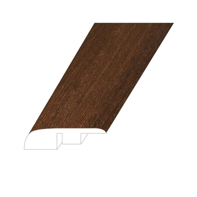 Montserrat Opus Prime Chestnut 0.59 in. T x 1.38 in. W x 94.49 in. L Vinyl Endcap Molding ECMNST-2018026