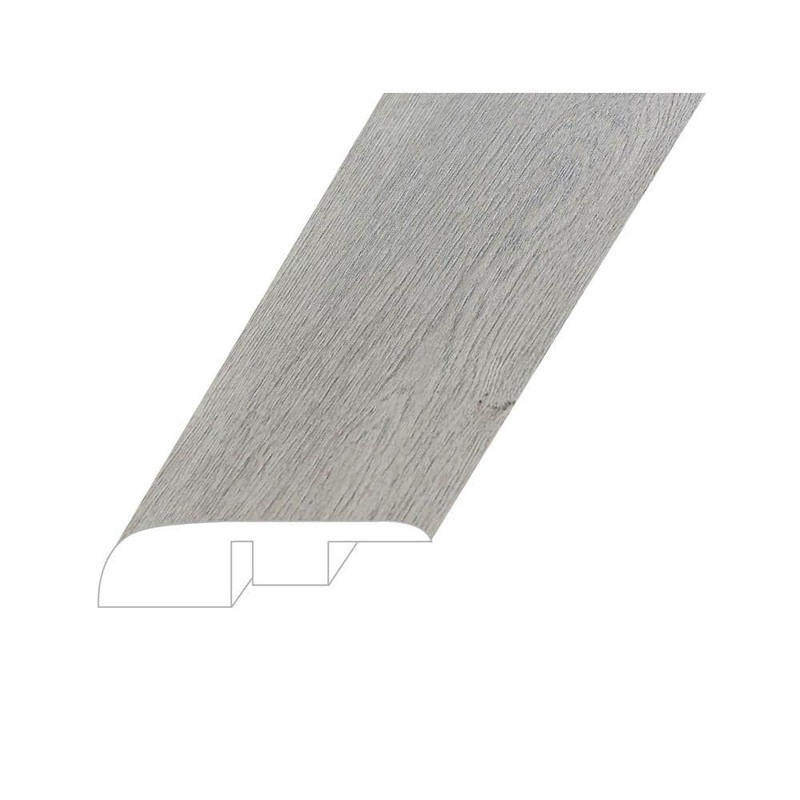 Montserrat Opus Sourced Platinum 0.59 in. T x 1.38 in. W x 94.49 in. L Vinyl End Cap Molding ECMNST-2018027