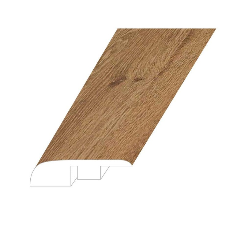 Montserrat Romulus Tapered Anzac 0.59 in. T x 1.38 in. W x 94.49 in. L Vinyl End Cap Molding ECMNST-2018024