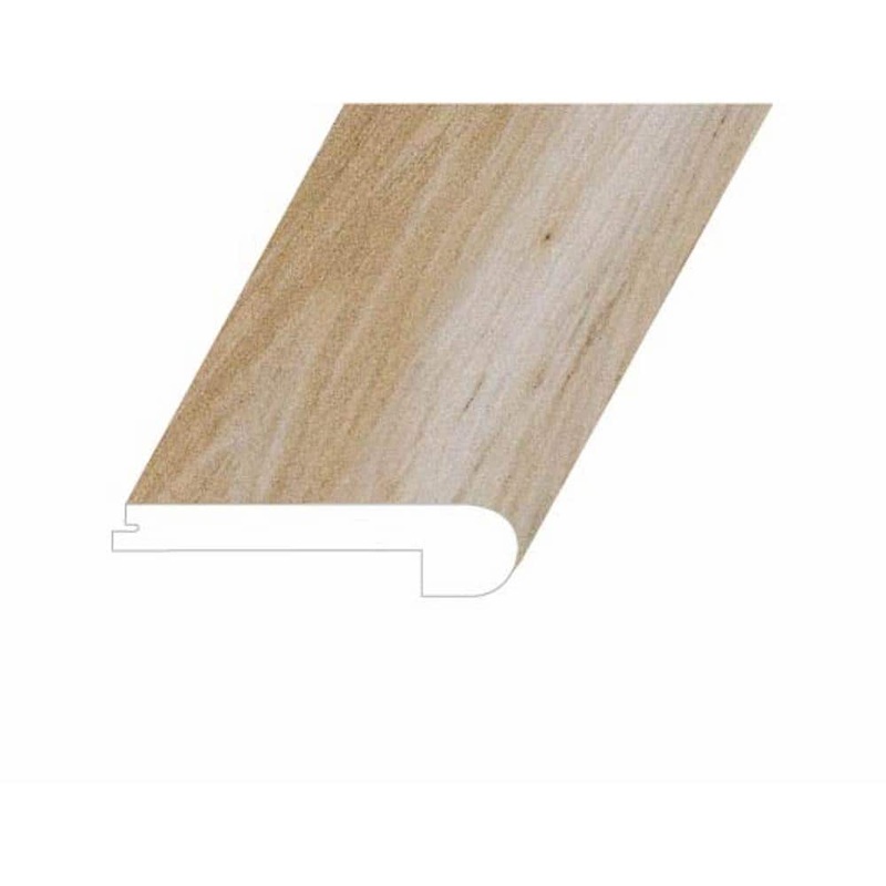Montserrat Veritas Lively Fallow 1 in. T x 4.5 in. W x 94.5 in. L Vinyl Flush Stair Nose Molding FSTNMNST2019064