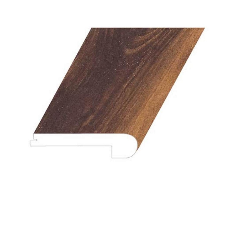 Montserrat Veritas Vivid Copper 1 in. T x 4.5 in. W x 94.5 in. L Vinyl Flush Stair Nose Molding FSTNMNST2019067