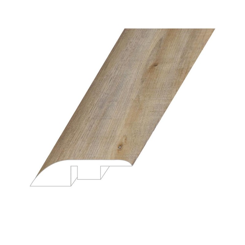 Montserrat Victorum Noble Fawn 0.6 in. T x 1.8 in. W x 94.5 in. L Vinyl Reducer Molding REDMNST-2019074