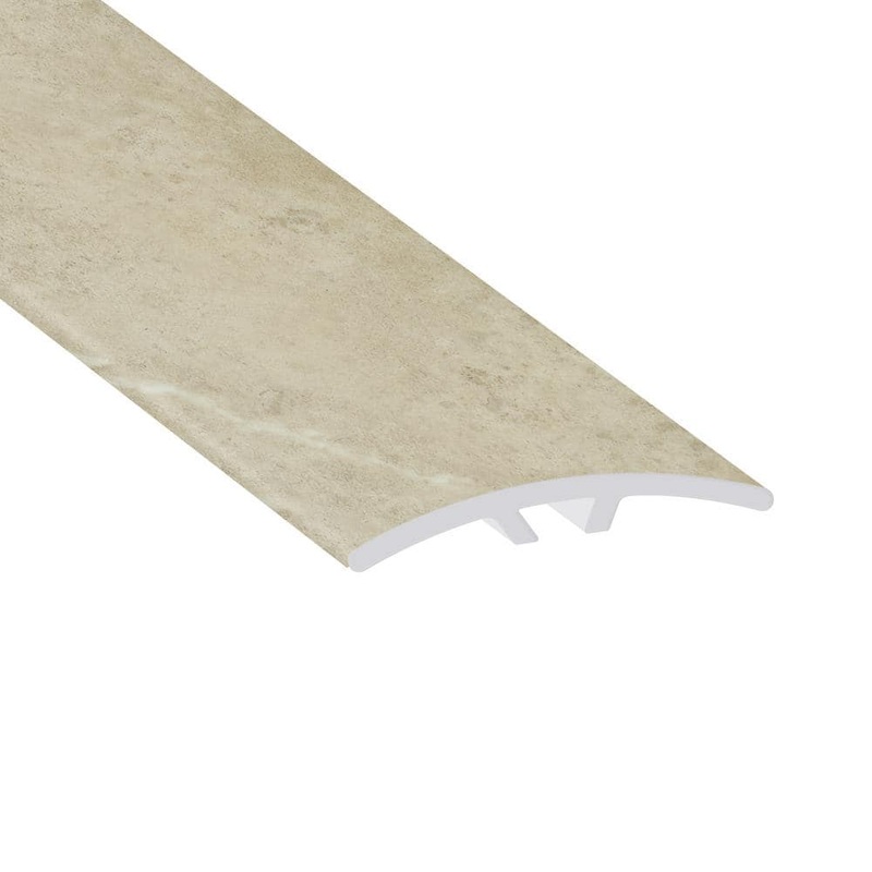Islander Ainslie Sandstone 0.23 in. T x 1.59 in. W x 94 in. L Vinyl 2-in-1 Molding V-MT-WM43