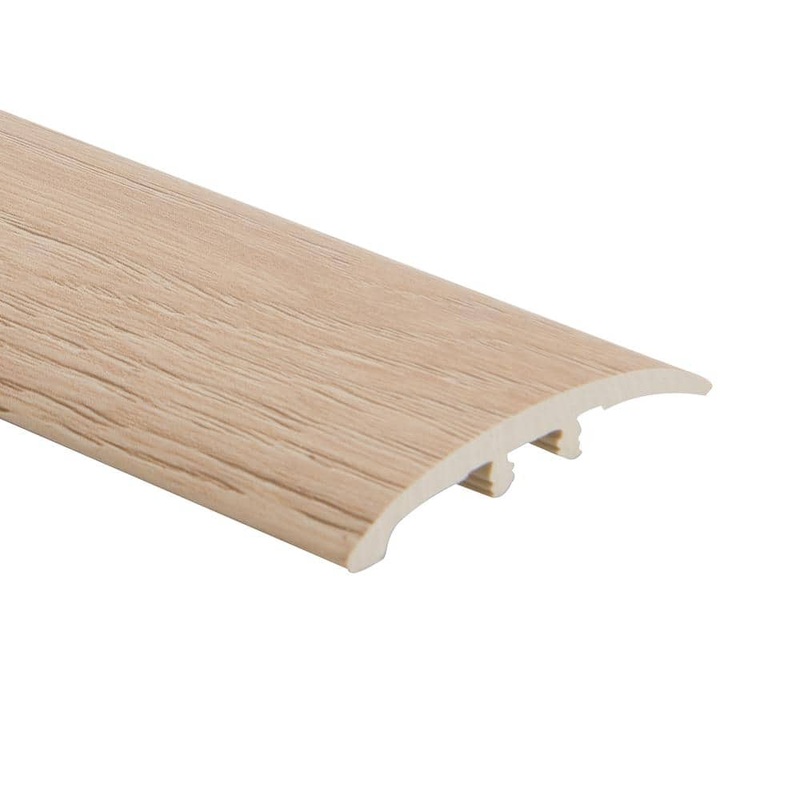 Malibu Wide Plank French Oak Atelier 0.275 in. Thickness x 1.85 in. Wide x 94.48 in. Length Vinyl 3-in-1 Molding HDMLCL1501-3N1