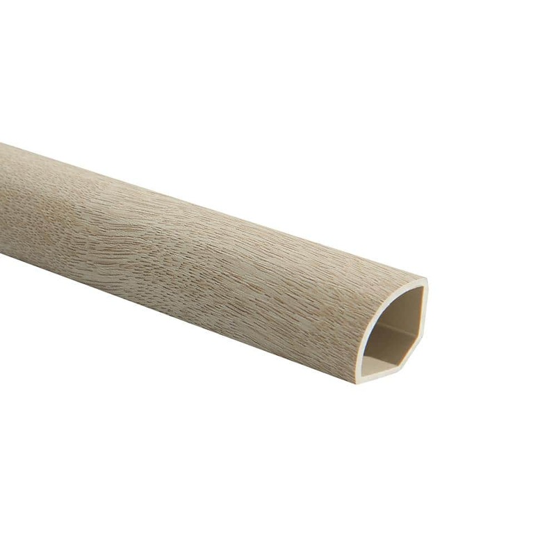 Malibu Wide Plank French Oak Brisbane 0.66 in. T x 1.1 in. W x 94.48 in. L Quarter Round HDMLCL977-QR