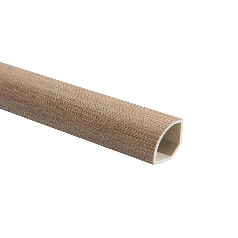 Malibu Wide Plank French Oak Claremont 0.66 in. T x 1.1 in. W x 94.48 in. L Quarter Round HDMLCL984-QR