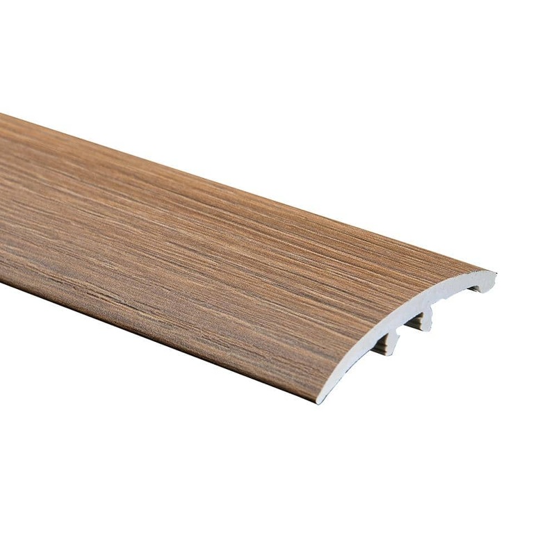 Malibu Wide Plank French Oak Cupertino 0.275 in. Thickness x 1.85 in. Width x 94.48 in. Length Vinyl 3 in 1 Molding HDLECL4955-3N1