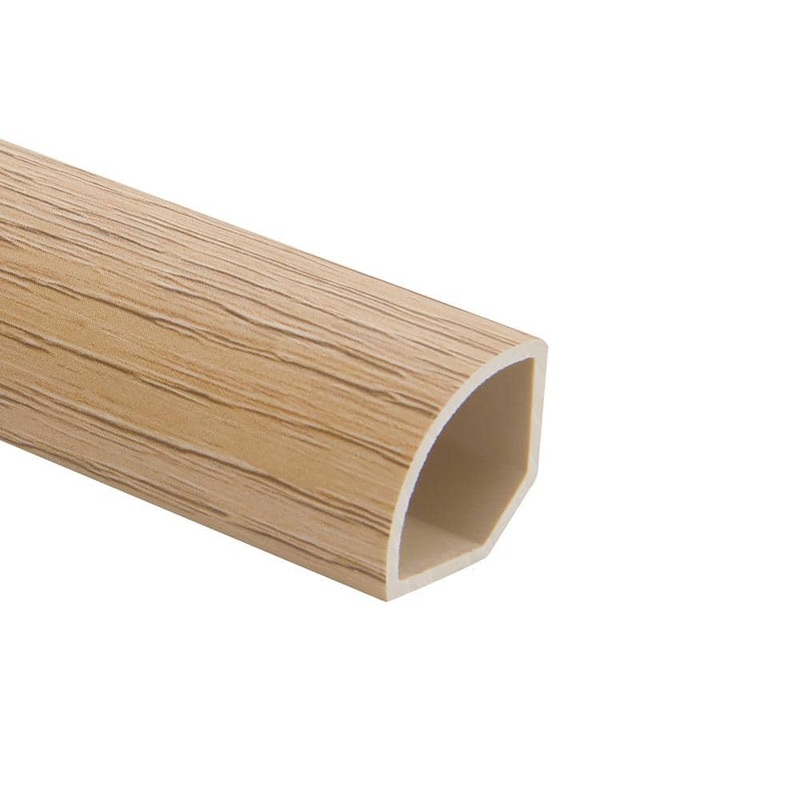 Malibu Wide Plank French Oak Dankos 0.66 in. Thickness x 1.1 in. Width x 94.48 in. Length Quarter Round Molding HDMLCL1518-QR