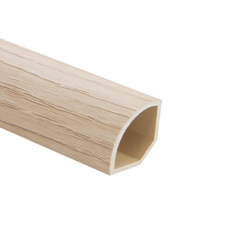 Malibu Wide Plank French Oak Mina 0.66 in. Thickness x 1.1 in. Width x 94.48 in. Length Quarter Round Molding HDMLCL1532-QR