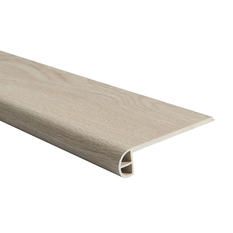 Malibu Wide Plank French Oak Rialto/Lancaster 0.984 in. T x 4.527 in. W x 94.48 in. L Vinyl Flush Stair Nose HDMLCL042-FSN